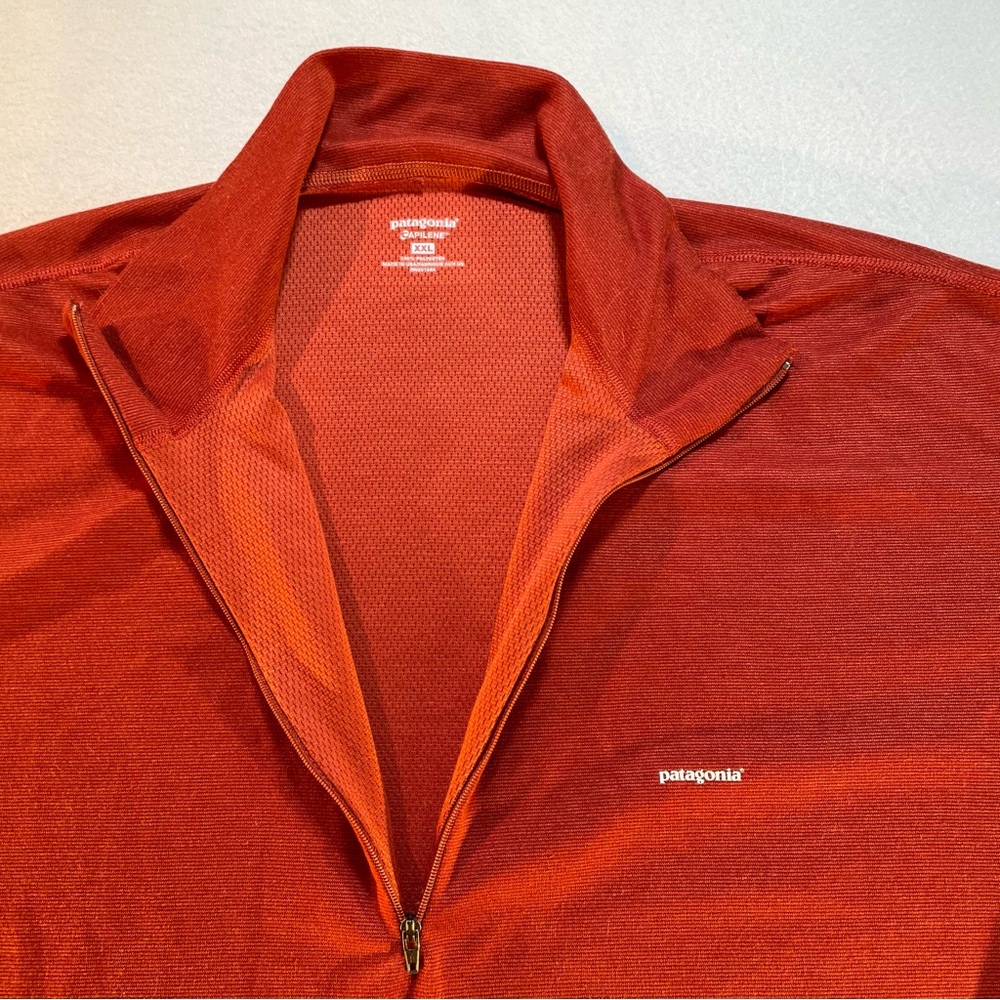 Vintage Patagonia Capilene Mens 1/4 Zip Long Sleeve Size XXL Made in USA